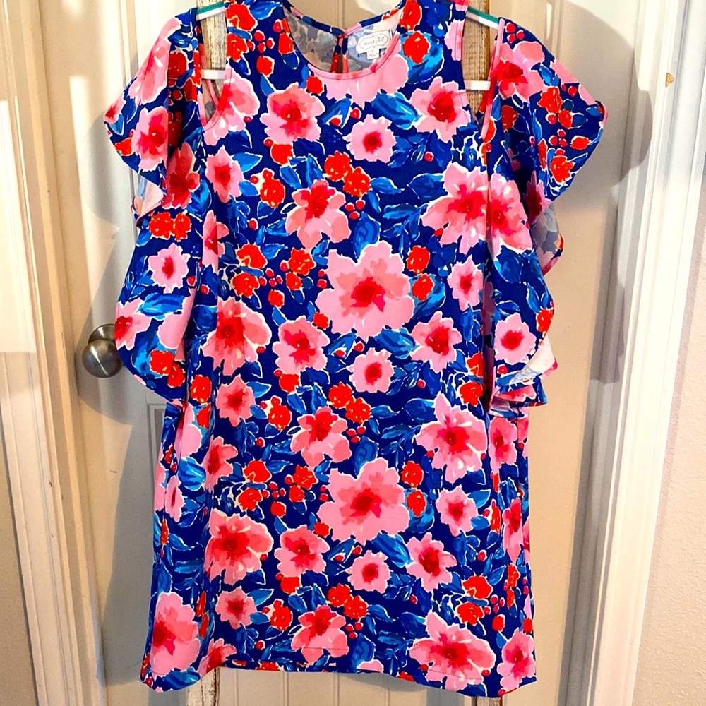 Floral Off the Shoulder Dress